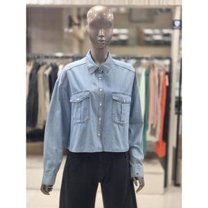 제시뉴욕 세이브존04 숏 데님 셔츠 MFM5NRDB2090A