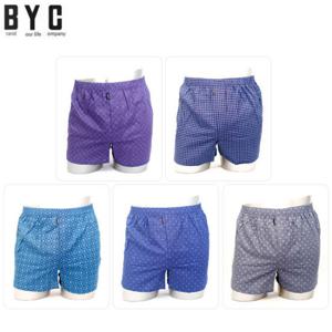 [BYC]프리시티 박서 트렁크 5매세트/남자 트렁크 팬티세트