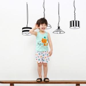 [삐삐롱]삐삐롱 리틀폭스 남민소매 세트(15S1243HS_MT)