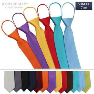 [자동/7cm] 솔리드 슬림 자동넥타이 13color - SMRT 032