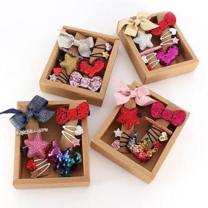 [아랑로랑] 블링블링 9종 아동헤어핀 세트