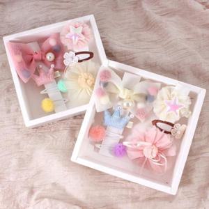 [아랑로랑] 샤랄라 7종 아동헤어핀 세트