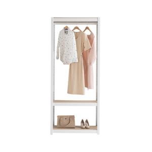 홈던트 700x500x1800_3단(행거봉1개) 철제 드레스룸 시스템행거