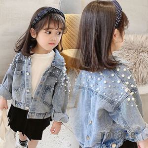 [로라네]여아 진주 청자켓