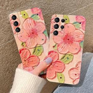 갤럭시S25 24 23 22 21 20 FE 플러스 울트라 럭셔리플라워케이스