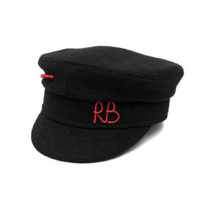 25 FW 루슬란바진스키 로고 자수 베이커 보이 모자 KPC033WWPNSWRB TP439134707