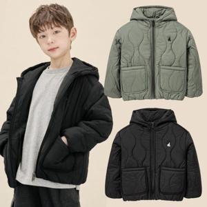 [시즌40%OFF][빈폴키즈] 25FW 항아리 퀼팅 후드 패딩 점퍼 (2종 택1)