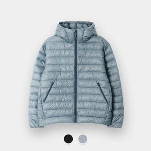 [백화점][지오다노] 남성 후드 경량 퀼팅 패딩 자켓 075940