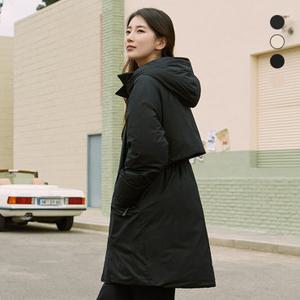 (수지착용)[K2] 여성 씬에어(THINAIR) 뉴 바이브 구스다운 야상 롱패딩 자켓_KWW24558