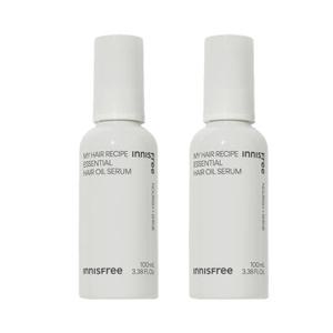 이니스프리 [1 + 1] 마이 헤어 레시피 에센셜 오일 세럼 100mL 2입