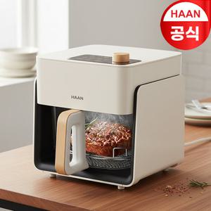 [GS특가+10% 쿠폰] 한경희 투명하게 이쁜 에프 스마트 다이얼 글라스 에어프라이어 대용량 4.3L 유리바스켓 (빠른발송)