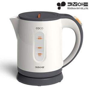 키친아트 코코 0.8L 전기주전자 KAEK-GF08 무선 전기포트 커피포트 멀티포트 주전자