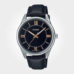 CASIO 카시오 MTP-V005L-1B5 남성시계 심플 가죽 손목시계