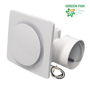 그린팬KV100D 욕실용 시로코팬 댐퍼 환풍기 소형