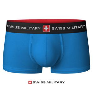 스위스밀리터리 사각드로즈 남자팬티 [블루]