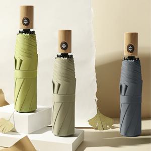 파스텔톤 UV암막 3단 자동 우양산 남녀공용