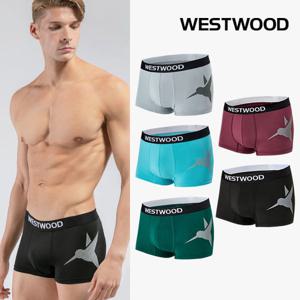 웨스트우드 남성 메쉬 스판 빅 허밍버드 무봉제 드로즈_5종 SET