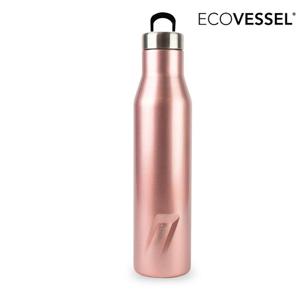 에코베슬 뉴아스펜25 750ml 보온보냉병 스텐 와인 보틀 로즈골드