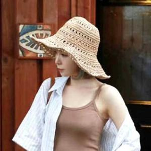 [라일리] Rly 여성 데일리 여름 여행 지사 파나마햇 벙거지 모자