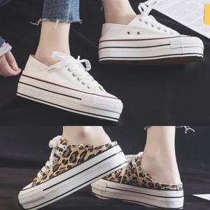 [라일리] Rly 투웨이캔버스화 뮬 스니커즈 통굽단화 슬립온