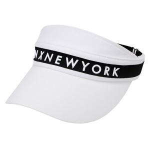 [링스] 여성 볼륨로고 밴딩 바이저 L21C3CP654_WH