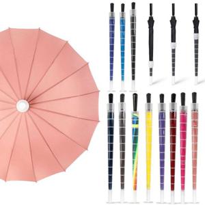 16K 자바라 우산 빗물받이 일체형 장우산 캡커버 우산