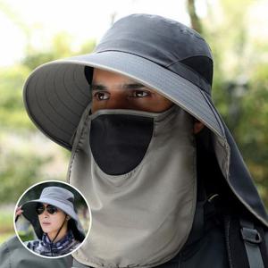 여름 남자 여자 입 햇빛가리개 자외선차단 농사 모자