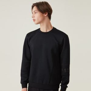 [60%OFF] 르꼬끄골프 남성 라운드 져지 맨투맨 (GO321MRL81)