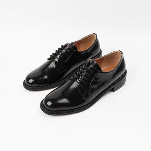 [신난다슈]여성 로퍼 단화 3cm 여자 옥스퍼드화 정장 구두 발편한 더비슈즈 MA231749G블랙