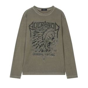 [버커루]남성 인디안 빈티지 라운드티셔츠(B245TS391P)