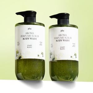 [1+ 1] 플루 아로마 퍼퓸 스크럽 바디워시 1000ml (3향 택2)