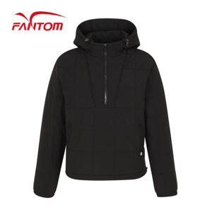 [팬텀] 여성 사각 퀼팅 후드 패딩 아노락 점퍼