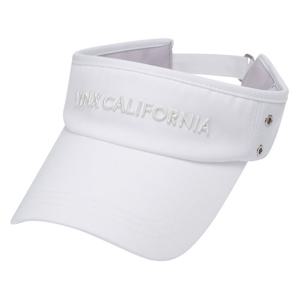 [링스] 여성 유니 심볼 베이직 바이저 L21D1CP254_WH