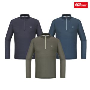 [레드페이스 본사] 남성 피케허니컴짚티셔츠 REWMTSS24010