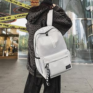 [잇백잇슈]남여공용캐주얼백팩 지퍼스트랩 데일리백 남성 여성