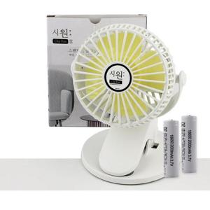 [사계절내] USB충전클립선풍기 SOW-202 스탠드휴대용유모차책상 고급