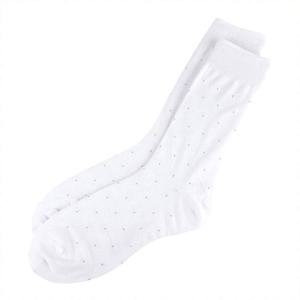 남자 장목 오피스 패션 양말 토드 패션 삭스 흰색