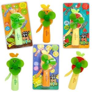 상큼 자가발전 과일선풍기(24개)  고급