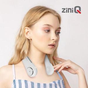 지니큐 FN-300T 넥 밴 드 휴대용선풍기 3단풍량조절 고급