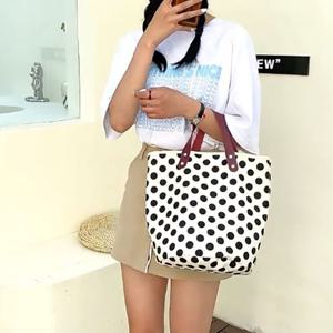땡땡이 버킷백 도트 에코백 가방