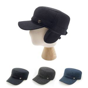 중년남성 방한모 신사모자 귀마개 일체형 귀달이 모자