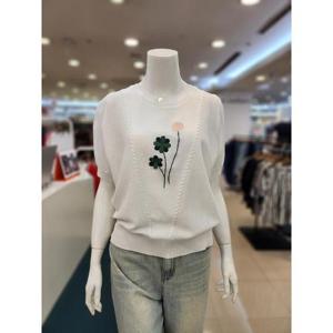 아니베F 세이브존03 [아니베F] 자수라운드반팔니트 A45KPO540