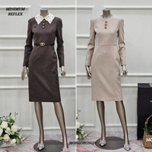 [미니멈]MD 레이스 카라 원피스 MD MWDAWO1150 MD_CJ