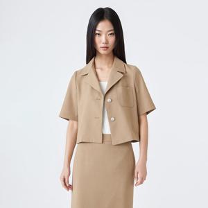 [린(의류)]크로쳇 카라넥 블라우스(LGBLOF8900)