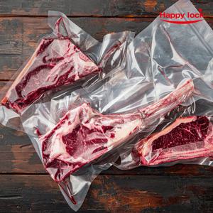 해피락 업소용 진공포장지 진공봉투 삼방백 18x28cm, 100장