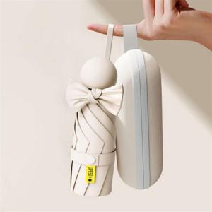 초경량 미니 캡슐 양우산 5단 초소형 예쁜 우산 겸 양산 UV자외