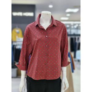 화이트호스 세이브존05 가을 나염 블라우스 A43201