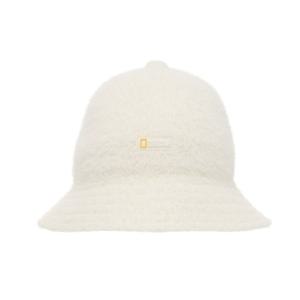 내셔널지오그래픽키즈 K244KHA090 뮬리 버킷햇 IVORY