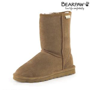 [베어파우(슈즈)]여성 ELLE SHORT 천연소가죽 방한 양털 부츠 (2367002ND-W-EGR)
