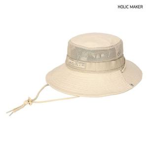 홀릭메이커 남자 사파리 모자 HPH009 등산 면 벙거지
